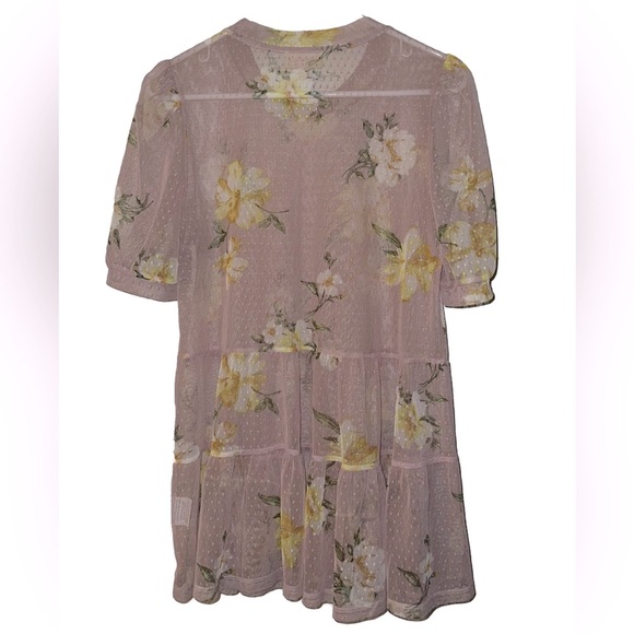 Meraki Floral Mesh Blouse large - Picture 4 of 6